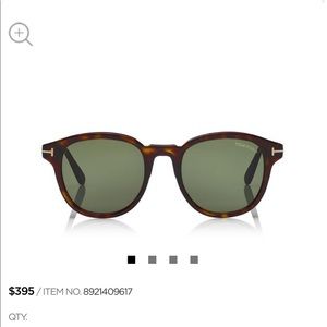 Tom Ford sunglasses only worn once includes case